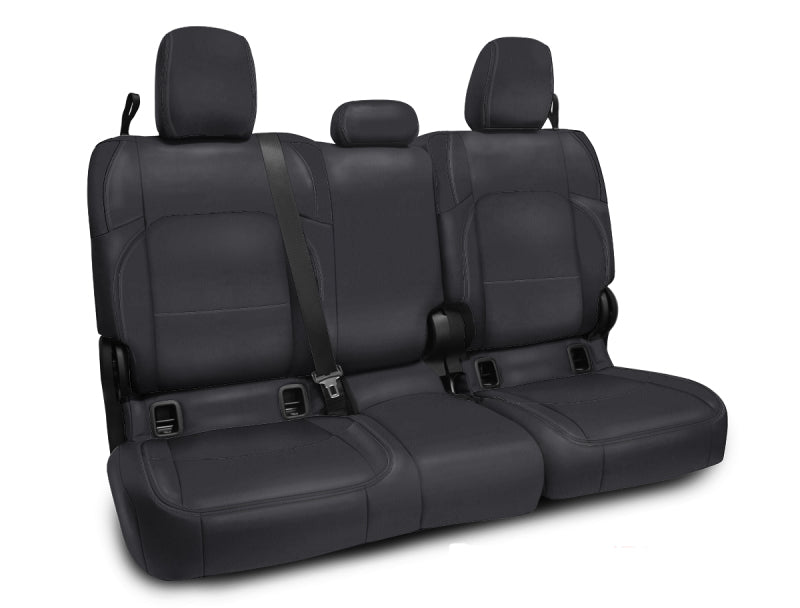 PRP  2020+ Jeep Gladiator JT Rear Bench Cover with Cloth Interior - All Black