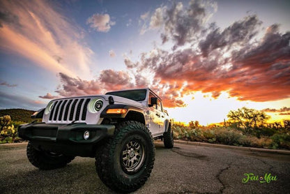 Oracle Oculus BiLED Projector Headlights for Jeep JL/Gladiator JT  Satin Silver 5500K SEE WARRANTY