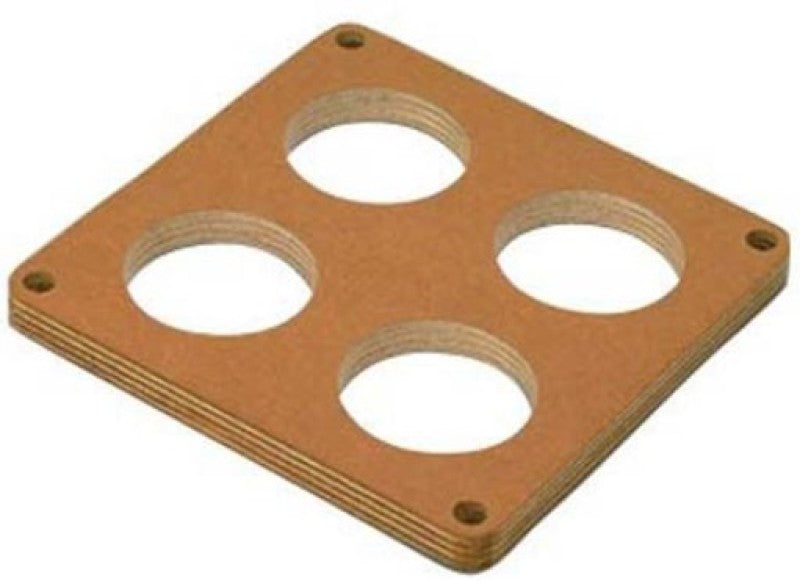 Moroso 4500 Carburetor Spacer - 4 Hole Plenum - 1/2in - Wood