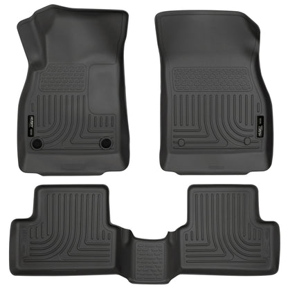 Husky Liners 11-12 Chevrolet Cruze WeatherBeater Combo Black Floor Liners