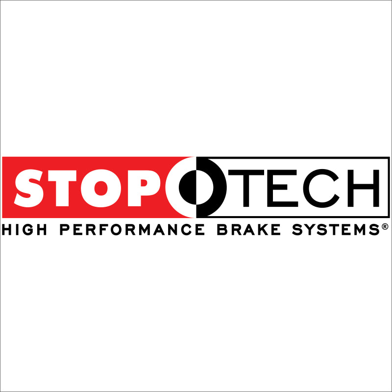 StopTech 08-13 Toyota Land Cruiser Rear BBK w/ Red ST-41 Calipers Slotted 380X32 Rotors