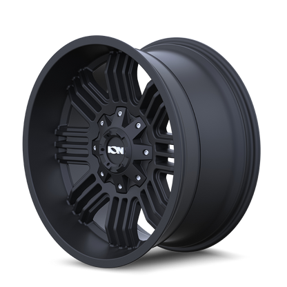 ION Type 144 17x9 / 8x170 BP / -12mm Offset / 125.2mm Hub Matte Black Wheel