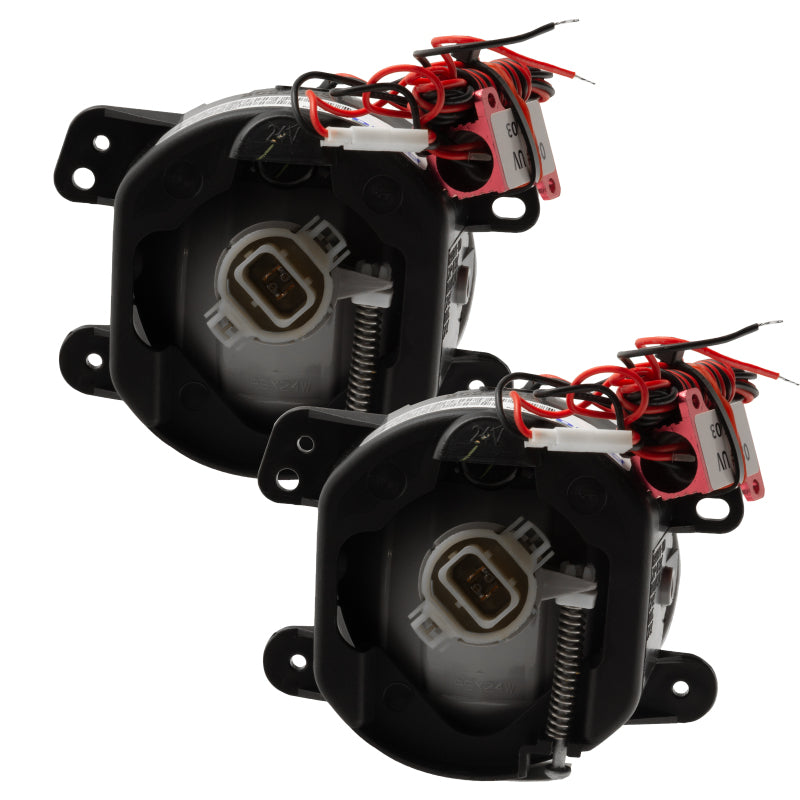 Oracle Lighting 10-15 Jeep Wrangler JK Pre-Assembled LED Halo Fog Lights -UV/Purple SEE WARRANTY