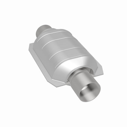 MagnaFlow Univ Cat Conv 2in Inlet/Outlet Center/Center Oval 9in Body L/6.5in Width/13in OA Length