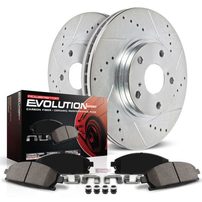 Power Stop 2016 Mercedes-Benz GLE300d Rear Z23 Evolution Sport Brake Kit