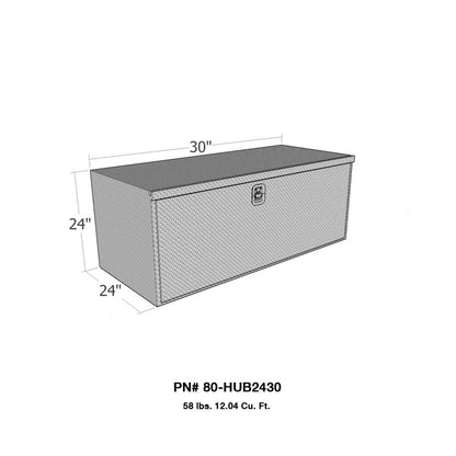 Westin/Brute HD Under Body 24in x 30in Drop Down Door - Aluminum