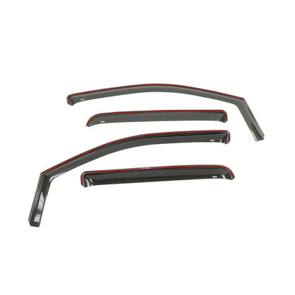 Westin 2003-2009 Toyota 4Runner Wade In-Channel Wind Deflector 4pc - Smoke