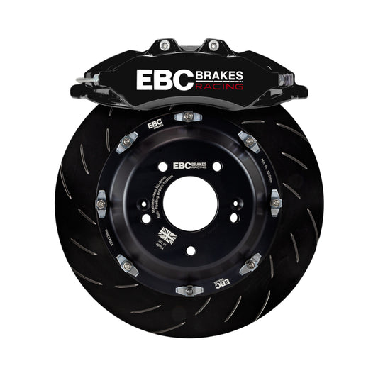 EBC Racing 2019+ BMW M235i (F44) Black 6 Piston Apollo Calipers 355mm Rotors Front Big Brake Kit