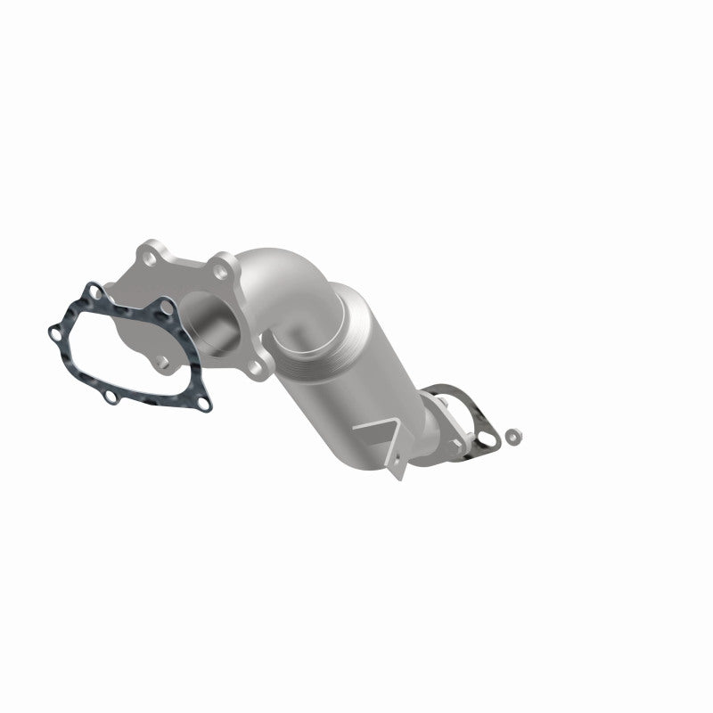MagnaFlow Direct Fit Catalytic Converter 08-09 Subaru STi front OEM