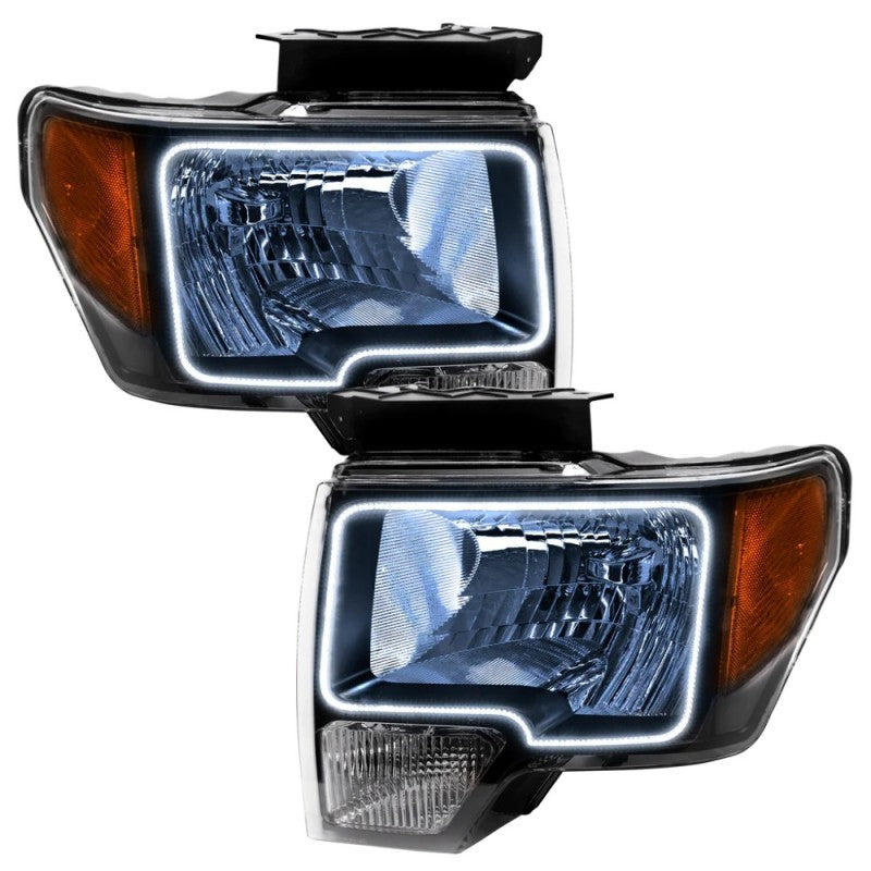 Oracle 09-14 Ford F-150 LED HL - Black - ColorSHIFT w/ BC1 Controller SEE WARRANTY