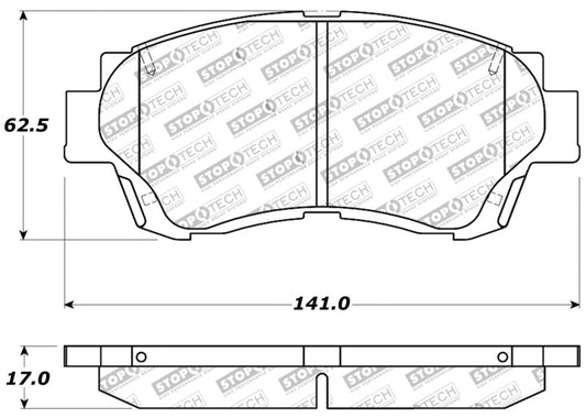 StopTech Performance Brake Pads