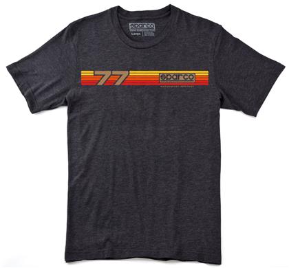 Sparco T-Shirt Rally Tri Charcoal Large