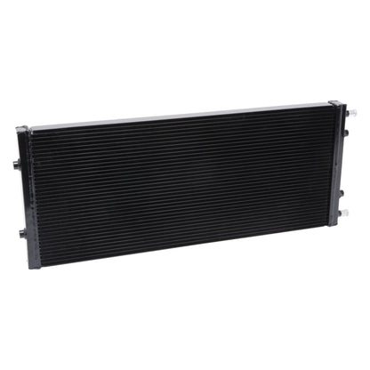 Edelbrock Heat Exchanger Dual Pass Single Row 55 000 Btu/Hr 34In W X 14In H X 2 25In D Black