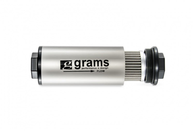 Grams Performance 100 Micron -8AN Fuel Filter