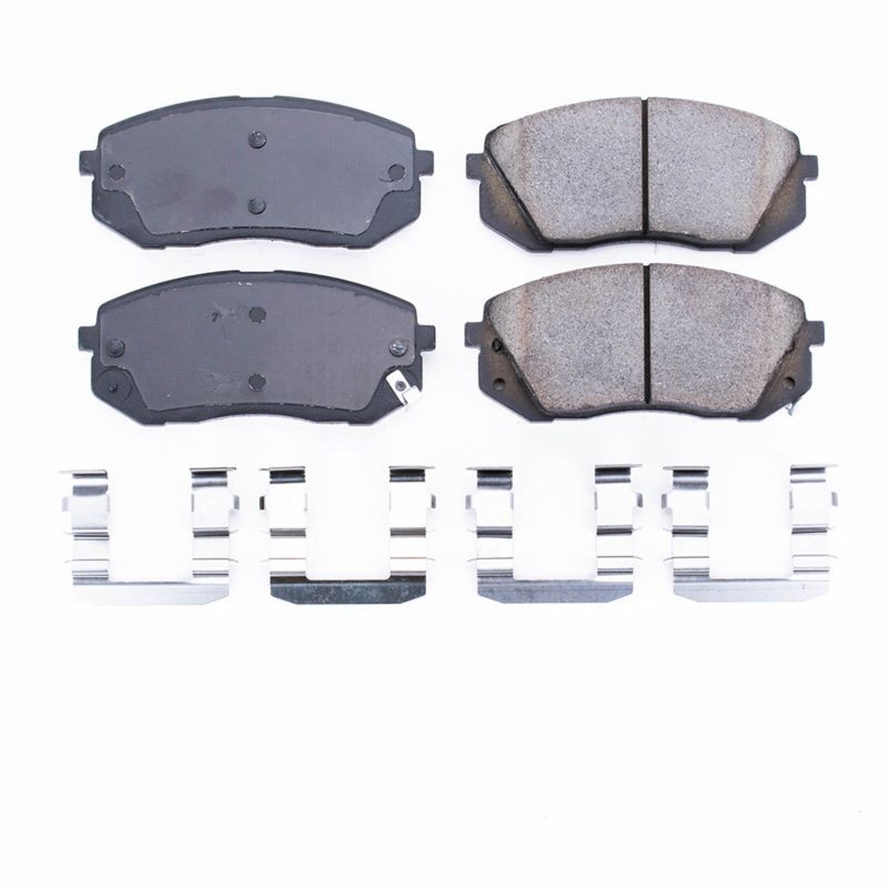 Power Stop 15-16 Hyundai Sonata Front Z17 Evolution Ceramic Brake Pads w/Hardware