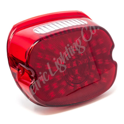 Letric Lighting 99-23 Square Back Model SO-LO Slantback Low-Profile LED Taillight - Red Lens