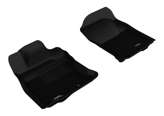 3D MAXpider 2013-2020 Toyota 4Runner Kagu 1st Row Floormat - Black