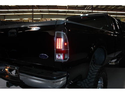 Spyder Ford F150 Styleside 97-03/F250 Version 2 LED Tail Lights Blk ALT-YD-FF15097-LED-G2-BK