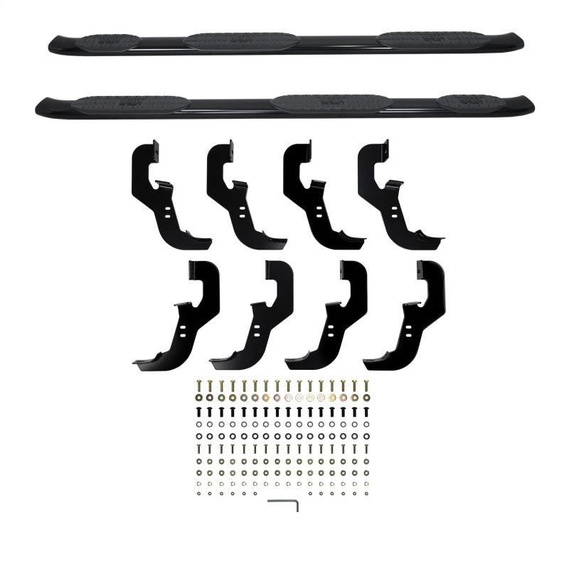 Westin 2019 Chevrolet Silverado/Sierra 1500 CC (5.5ft) PRO TRAXX 5 WTW Oval Nerf Step Bars - Black