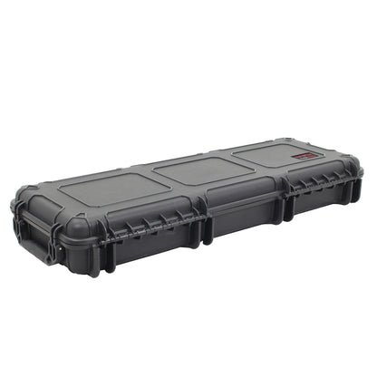 Go Rhino XVenture Gear Hard Case - Long 44in. / Lockable / IP67 / Automatic Air Valve - Tex. Black