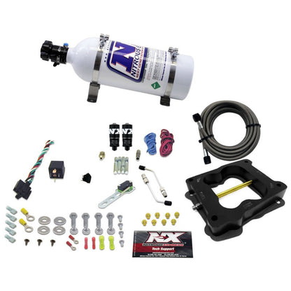 Nitrous Express Q-Jet/Holley Spread Bore Hitman Plus Nitrous Kit (50-200HP) w/5lb Bottle