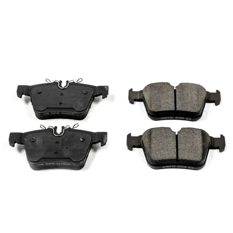 Power Stop 15-19 Mercedes-Benz C300 Rear Z16 Evolution Ceramic Brake Pads