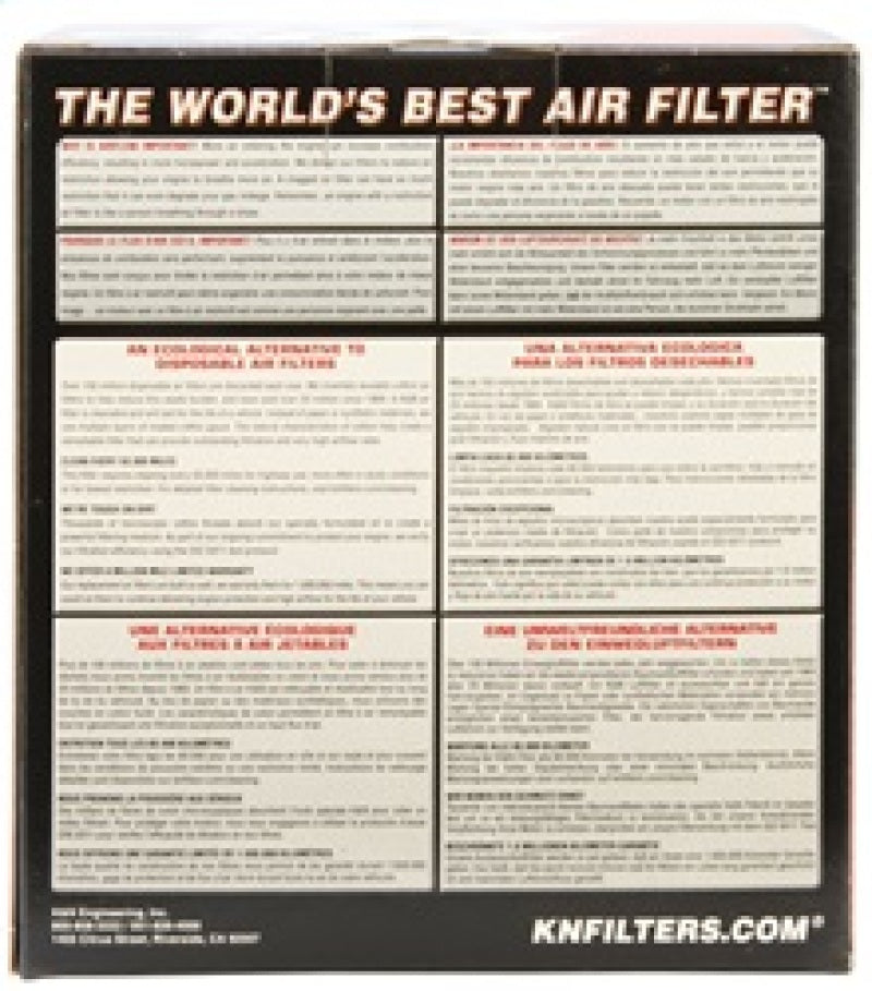 K&N Filter Universal Air Filter 3-15/16in FLG / 5-15/32in OD / 7in H