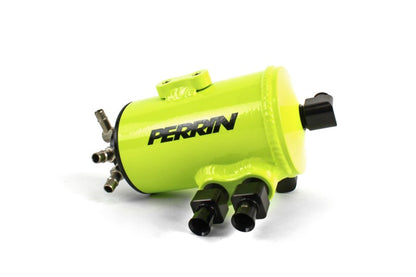 Perrin 02-07 Subaru WRX/STI Air Oil Separator - Neon Yellow