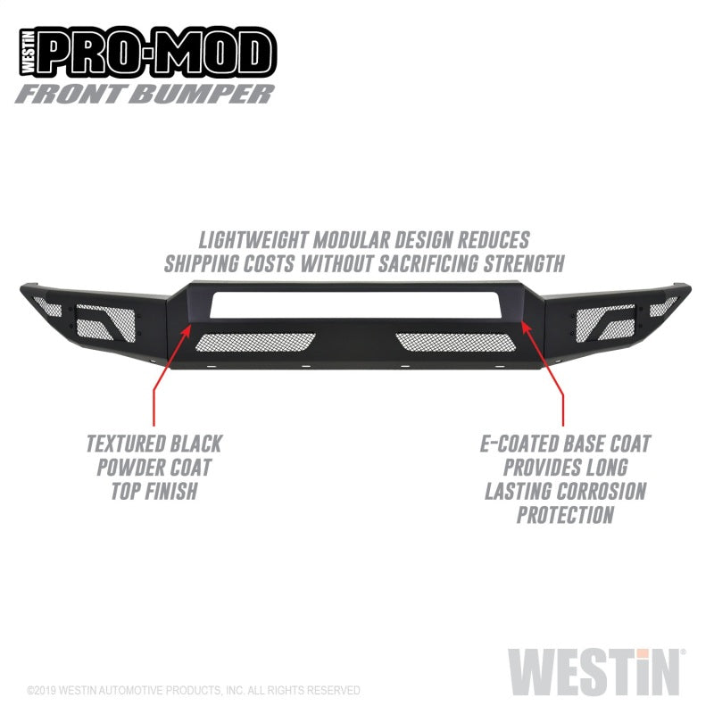 Westin 17-19 Ford F-250/350 Pro-Mod Front Bumper