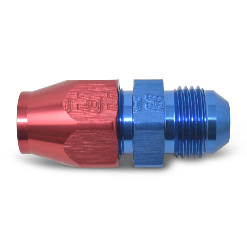 Russell Performance Red/Blue -8 AN Male 37 Degree to 1/2in Aluminum Tube