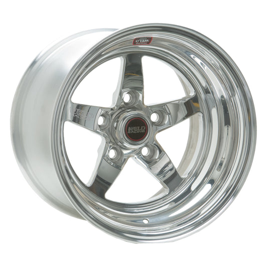 Weld S71 15x14.33 / 5x4.5 BP / 6.5in. BS Polished Wheel (Medium Pad) - Non-Beadlock