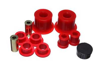 Energy Suspension 05-14 VW Jetta (Base) / 06-09 VW GTI Front Control Arm Bushing Set - Red