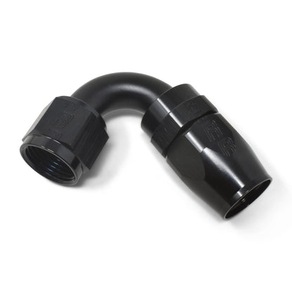 Russell Performance -10 AN Black 120 Degree Full Flow Swivel Hose End