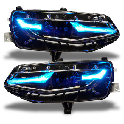 Oracle 19-21 Chevy Camaro LS/LT RGB+A Headlight DRL  Kit - ColorSHIFT w/ BC1 Controller SEE WARRANTY