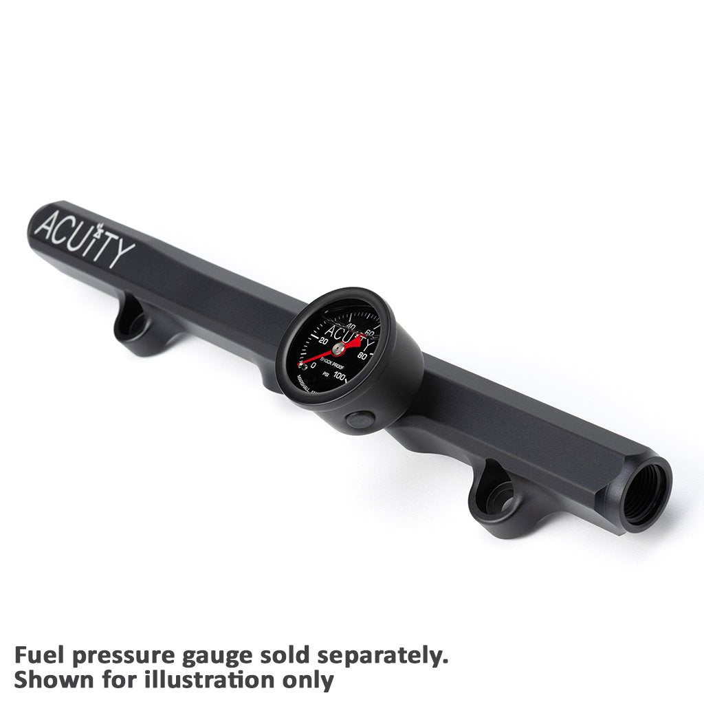 Acuity - K-Series Fuel Rail in Satin Black Finish