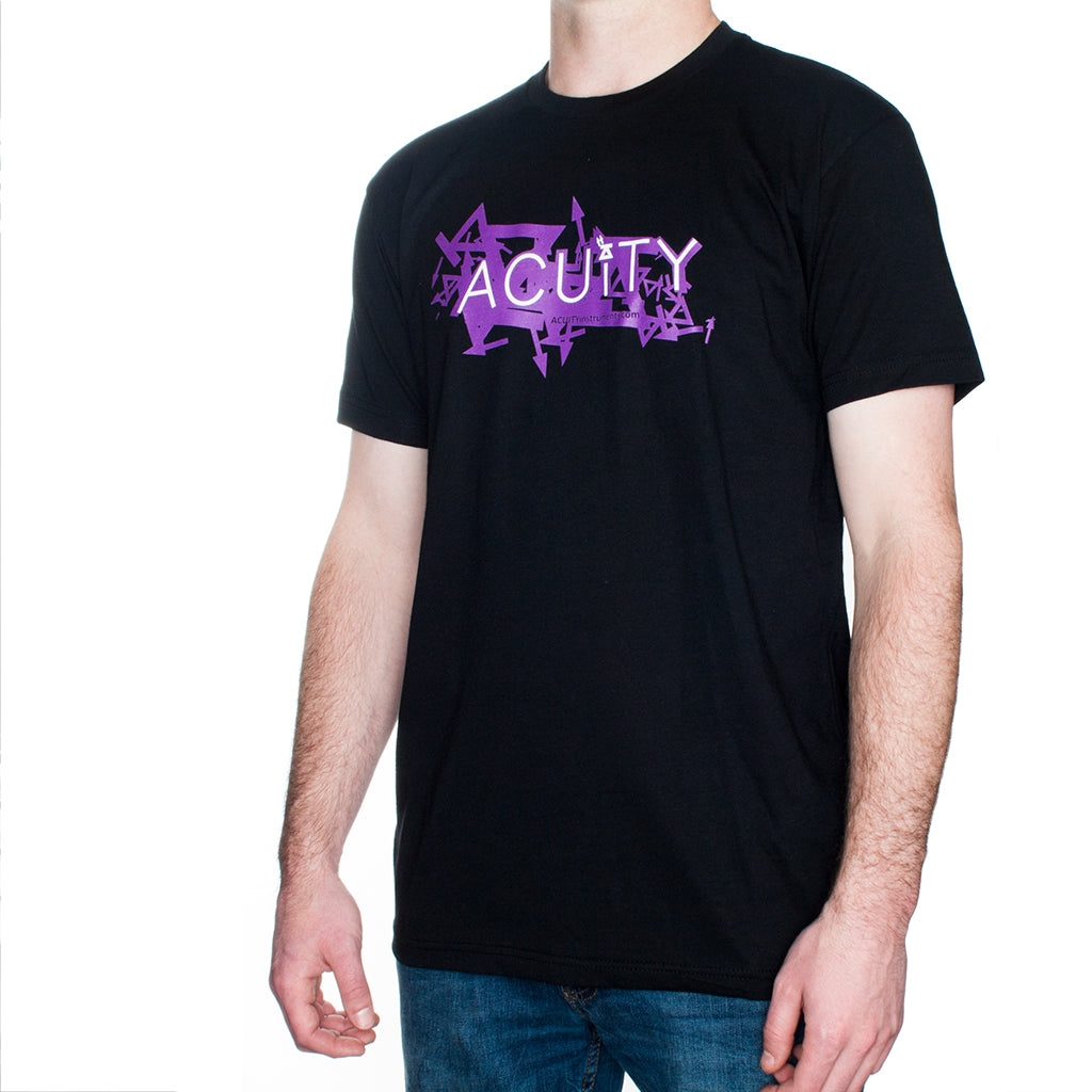 Acuity - Scatter T-Shirt - Black