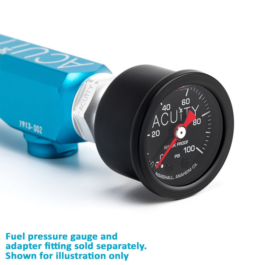 Acuity - K-Series Fuel Rail in Satin Teal Finish