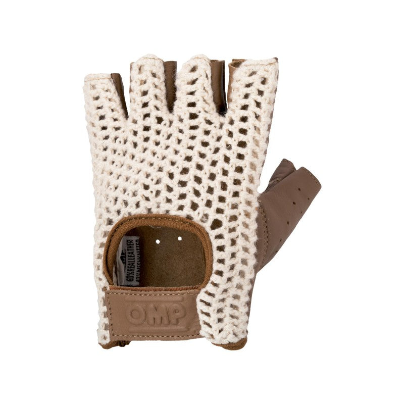 OMP Tazio Vintage Glove Cream/Brown Leather - SizeXL