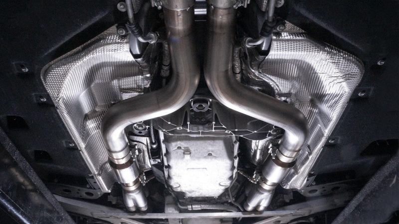 Stainless Works 2016-18 Cadillac CTS-V Sedan Headers 2in Primaries 3in Catted Leads Into X-Pipe