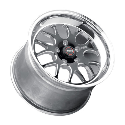 Weld S77 17x10 / 5x5 BP / 7.2in. BS Black Wheel (High Pad) - Non-Beadlock