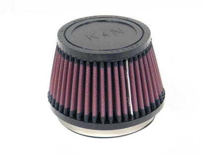 K&N Filter Universal Rubber Filter 3 1/2 inch Flange 4 5/8 inch Base 3 1/2 inch Top 3 inch Height