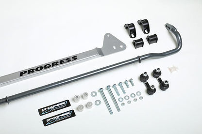 Progress Tech 94-01 Acura Integra Rear Sway Bar (22mm - Adjustable) Incl Bar Brace and Adj End Links