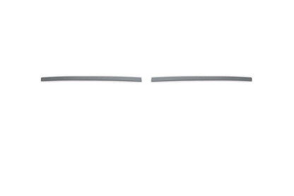 Putco 17-20 Ford SuperDuty - Black Platinum Upper Tailgate Accent - 2pcs