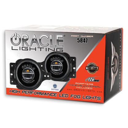 Oracle Jeep Wrangler JL/Gladiator JT Sport High Performance W LED Fog Lights - White SEE WARRANTY