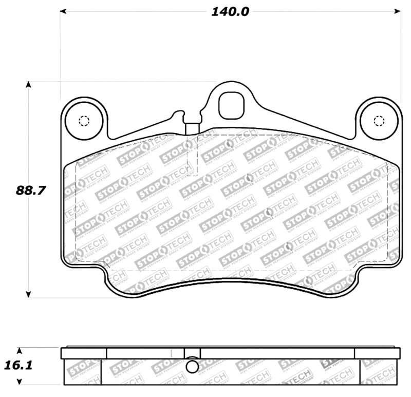 StopTech Performance Brake Pads