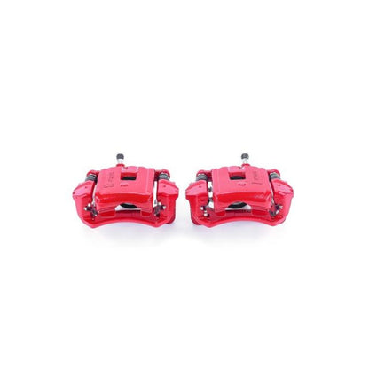 Power Stop 98-07 Lexus LX470 Rear Red Calipers w/Brackets - Pair