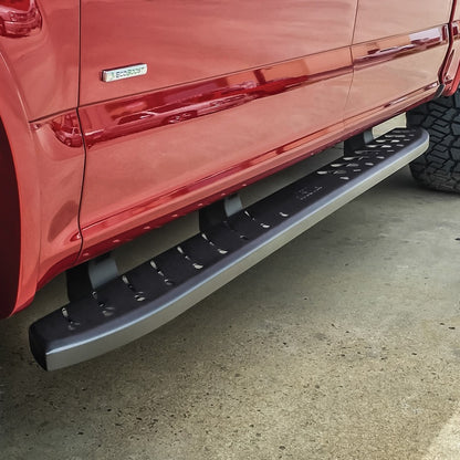 Westin 2015-2018 Ford F-150 SuperCrew Thrasher Running Boards - Textured Black