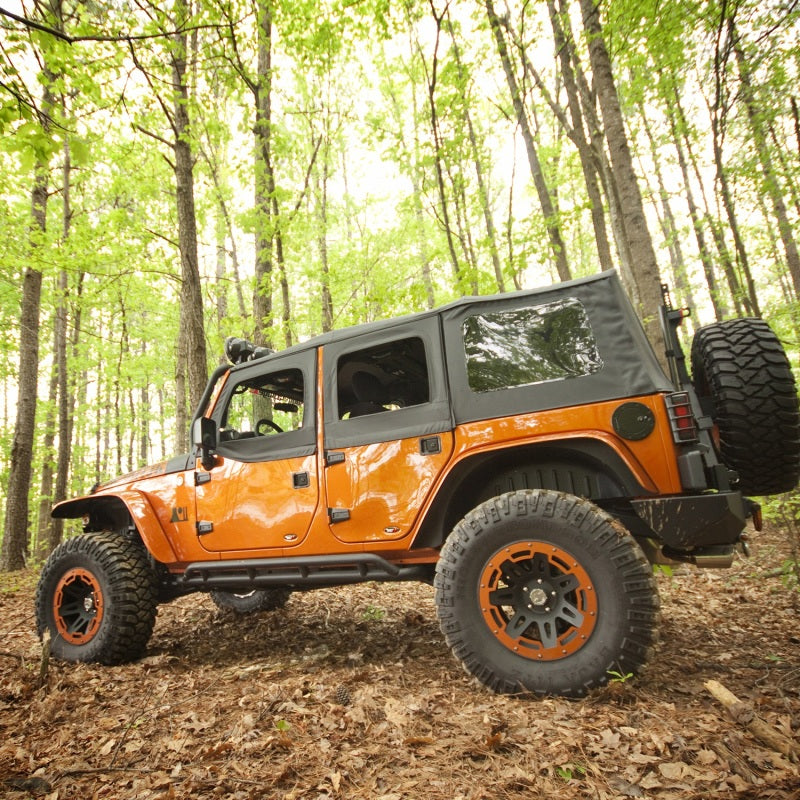 Rugged Ridge Flat Flare and Fender Liner Kit 07-18 Jeep Wrangler