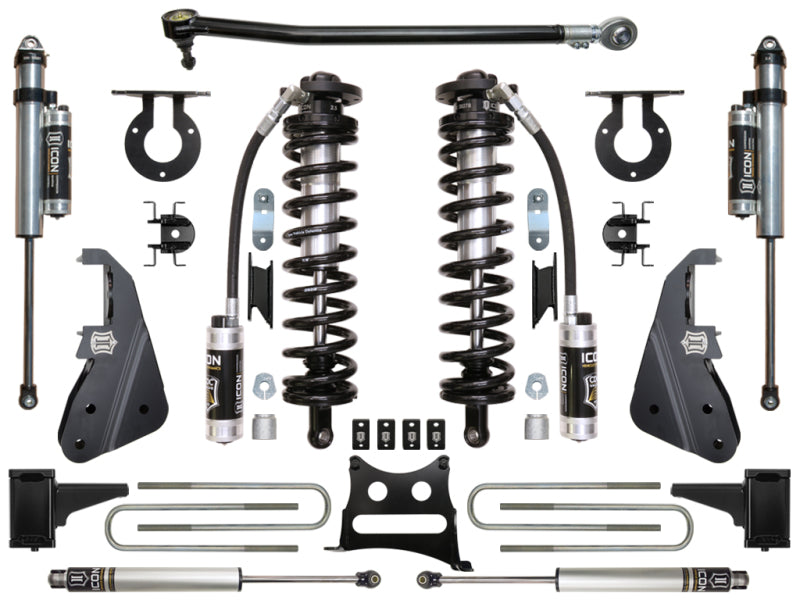 ICON 2017+ Ford F-250/F-350 4-5.5in Stage 4 Coilover Conversion System