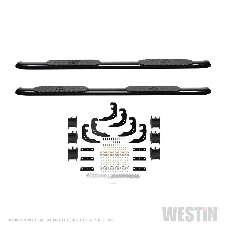 Westin 2019-2026 Ram 1500 Crew Cab (Excl. 1500 Classic) PRO TRAXX 4 Oval Nerf Step Bars - SS - Black